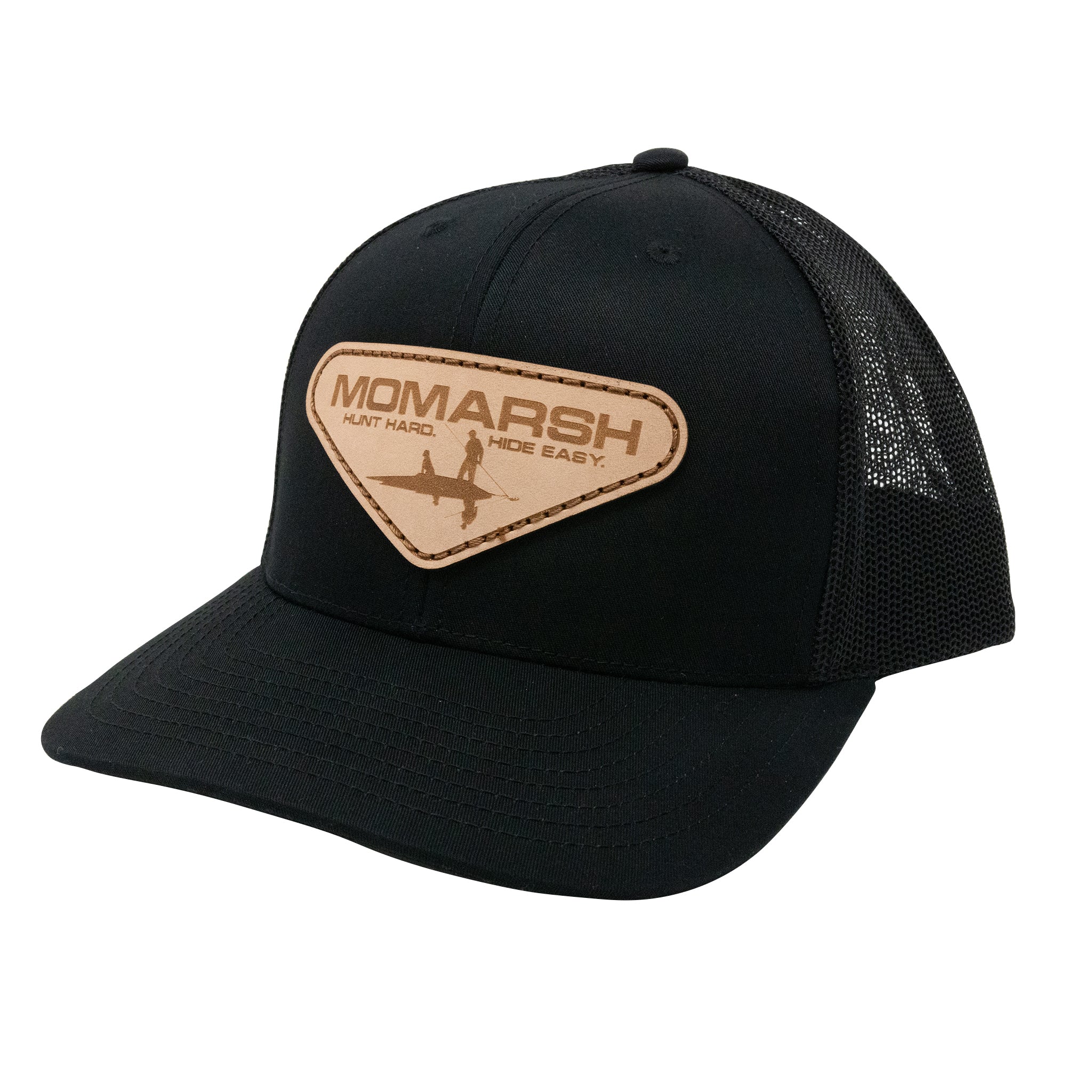 Leather Patch Hat – MOmarsh Inc.