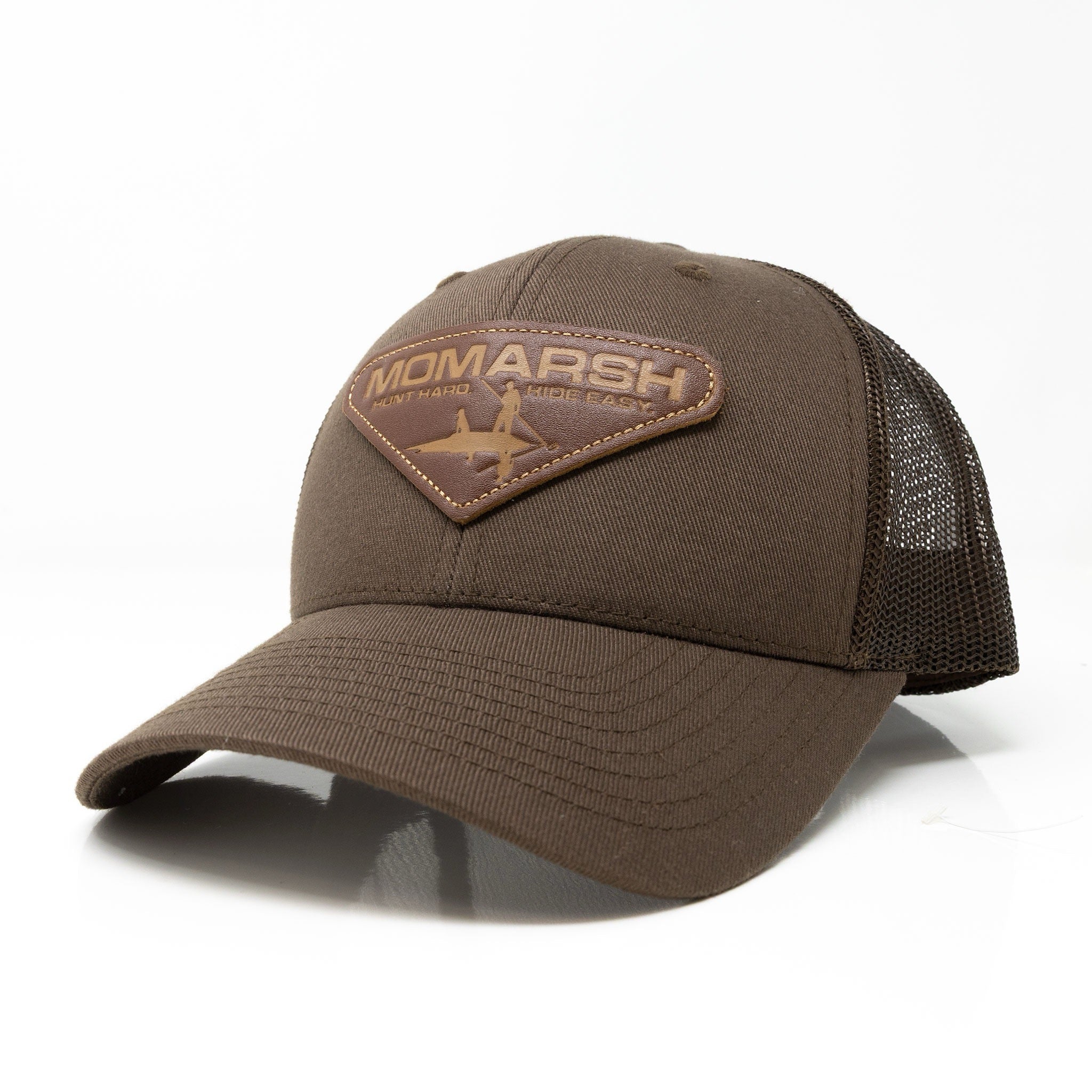 Leather Patch Hat – MOmarsh Inc.