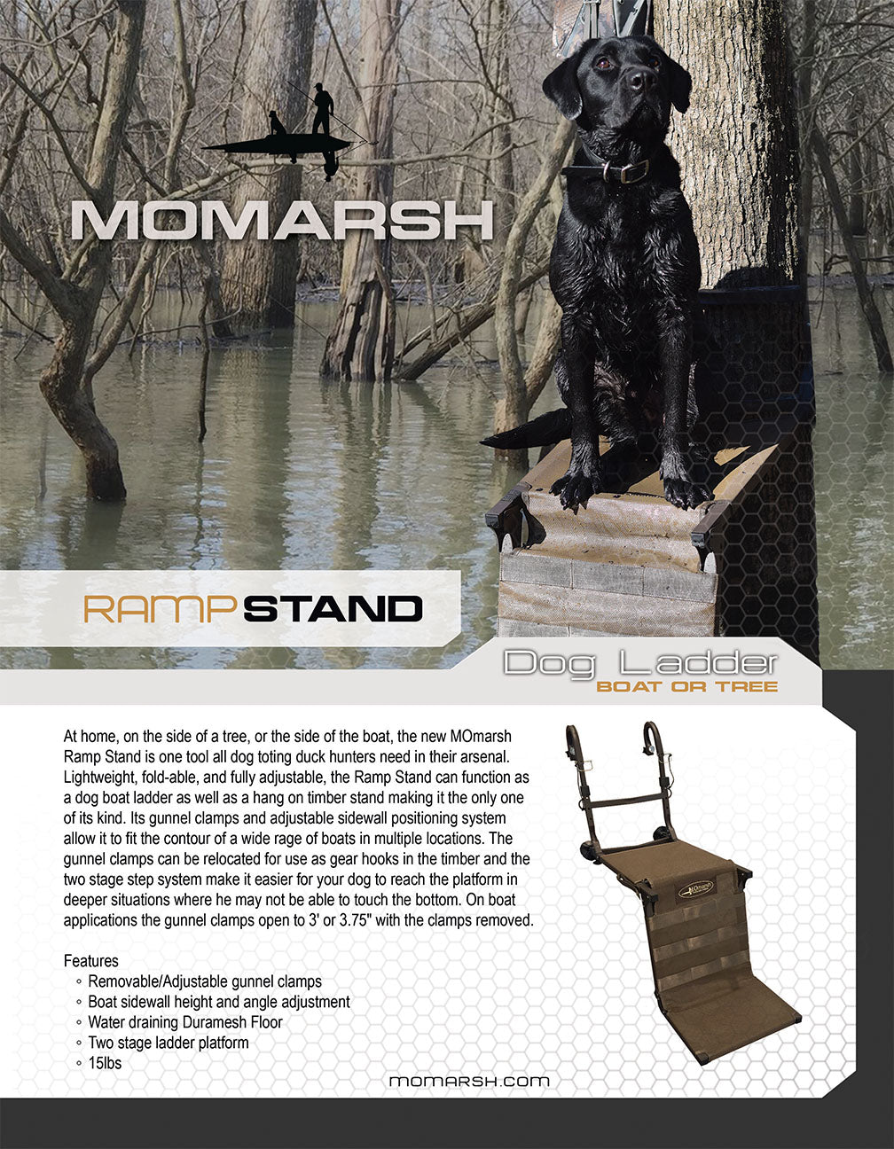 MOmarsh Ramp Stand Dog Ladder – MOmarsh