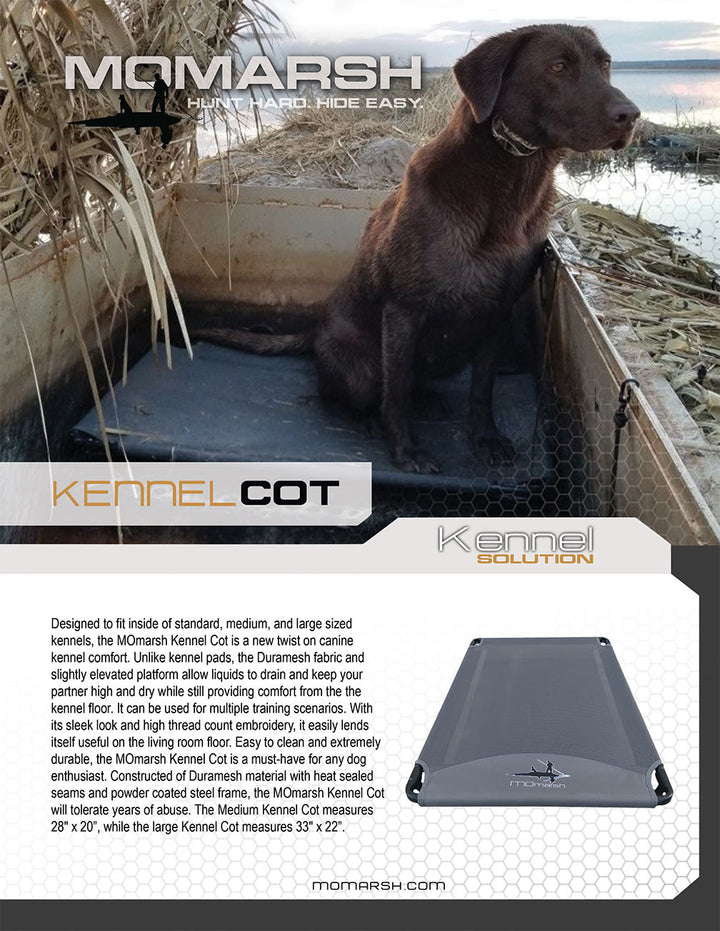 Kennel Cot MOmarsh Inc